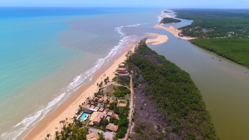 Pousada Ponta De Areia Prado Exteriör bild
